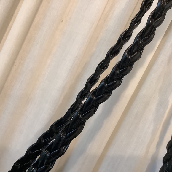 Vintage Cestino Collection Black Metal Mesh Shoulder Bag Purse NWT - Picture 6 of 8